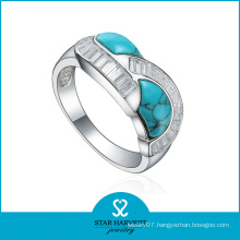 Vogue Turquoise 925 Sterling Silver Ring for Discount (R-0413)